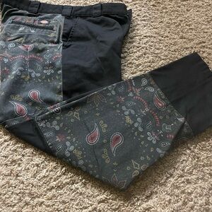 Dickies Black Paisley Men's Pants